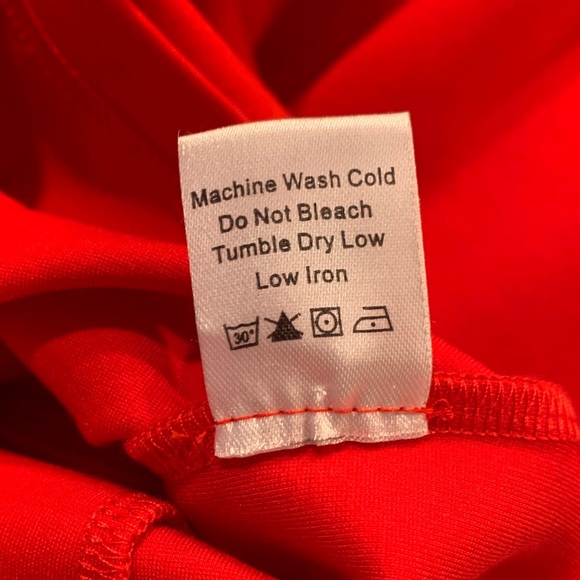 NWT Tuckernuck Red Knit Jojo Blazer Jacket with Gold Trim S - Picture 10 of 10